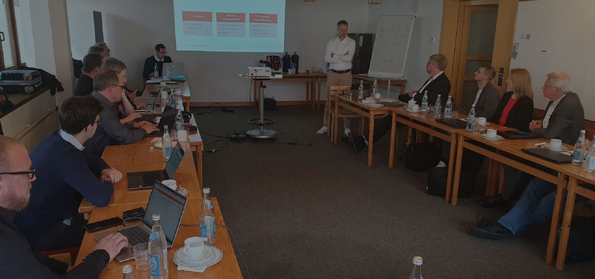 SmartCloud Tagung mit den Software Beteiligungen